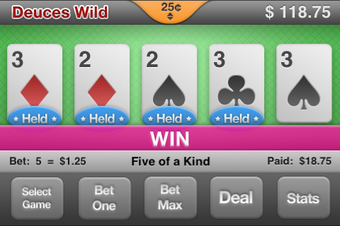 Screenshot Vegas Video Poker Screenshot Vegas Video Poker